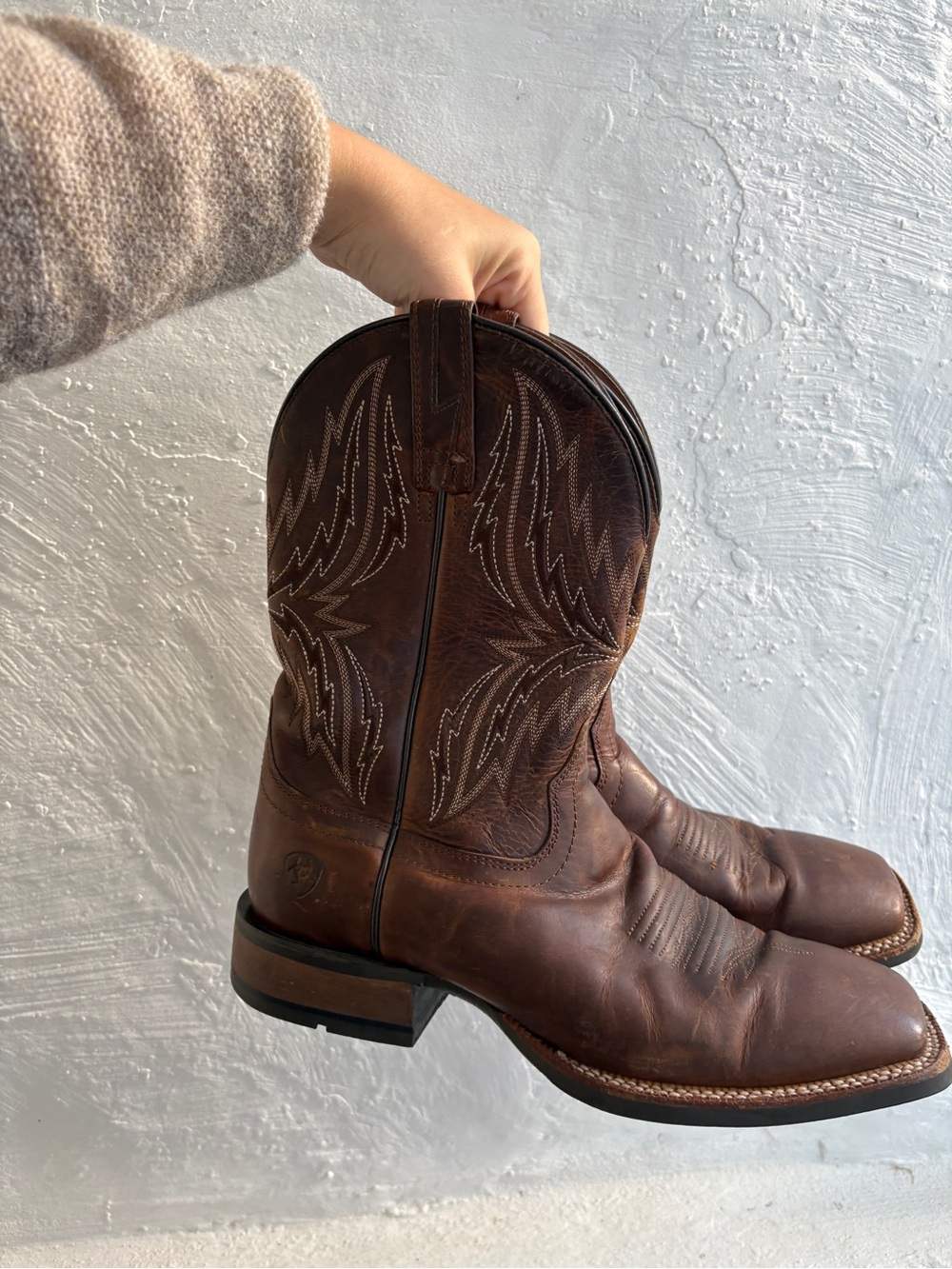 Ariat Western Big Rig Wide Square Toe Western Boots for Men